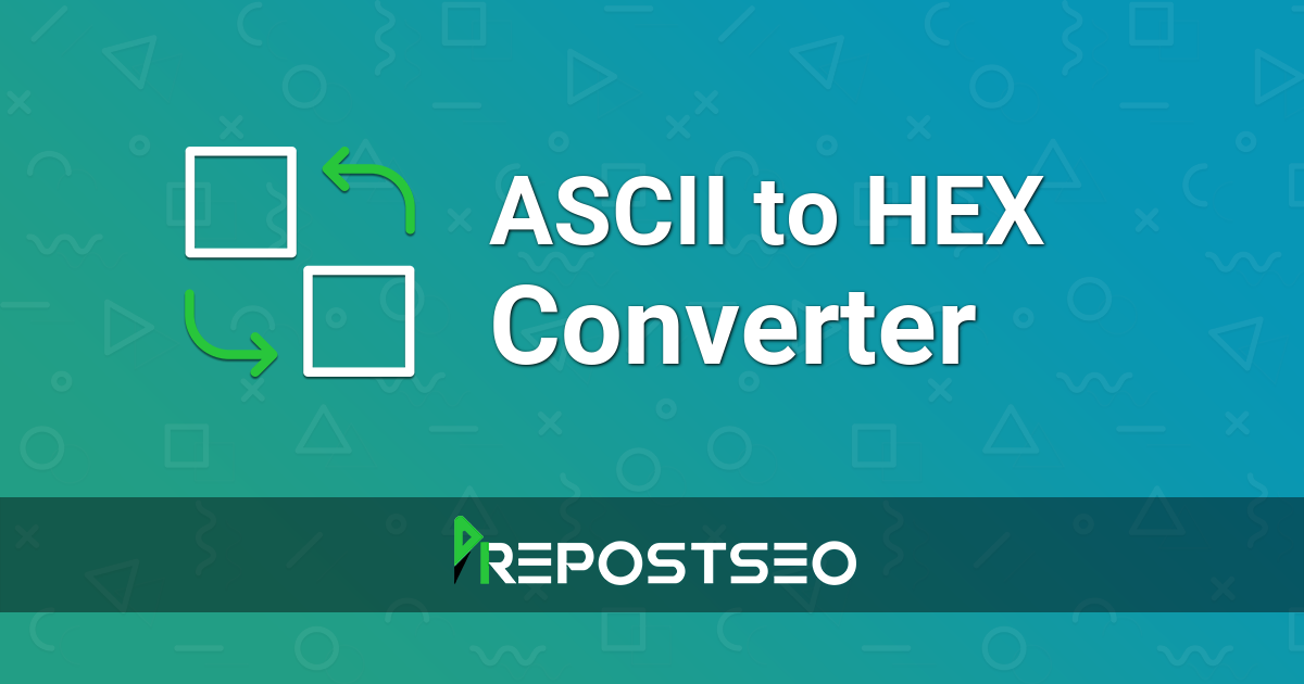 ASCII to HEX Converter