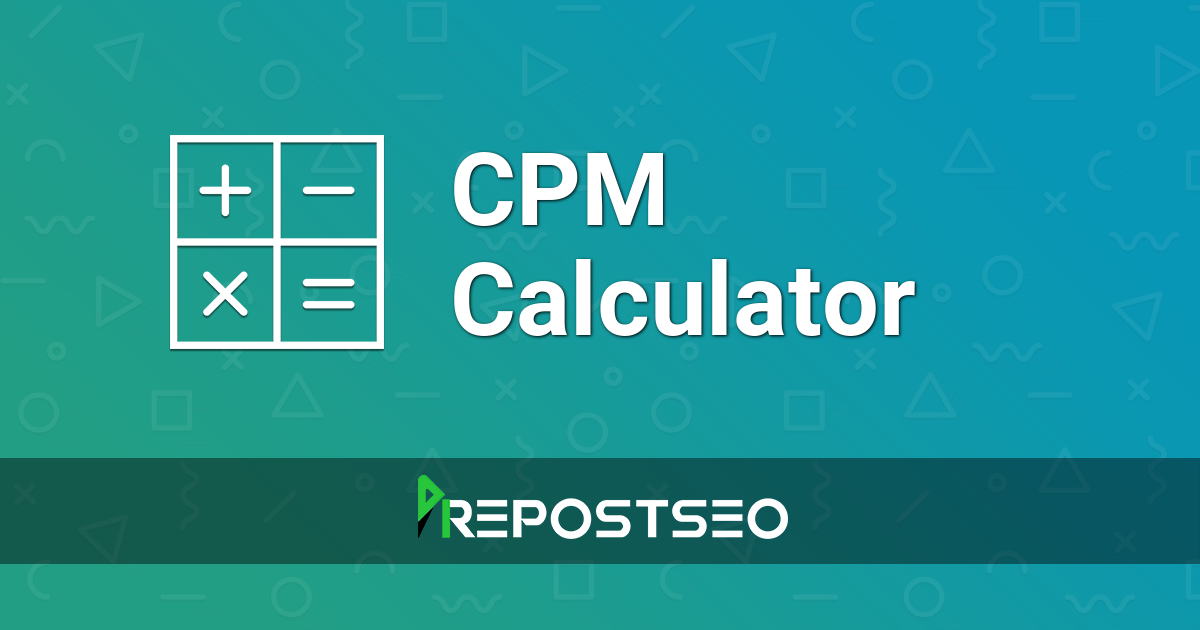 THE BEST CPM CALCULATOR - eDigital Agency