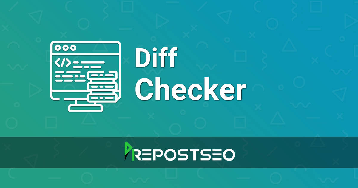 Diffchecker - Compare Text Online to Find Difference