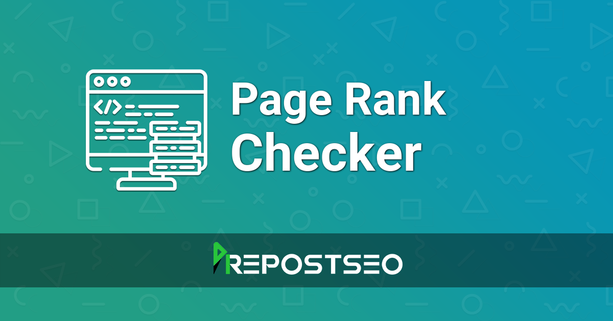 google pagerank checker bulk pr checker